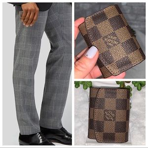 Louis Vuitton Cufflinks Case Damier Ebene